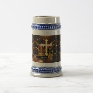 Fool vs Wise Beer Stein
