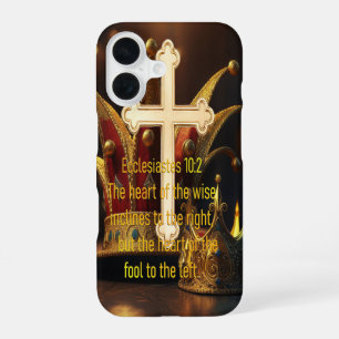 Fool vs Wise iPhone 16 Case