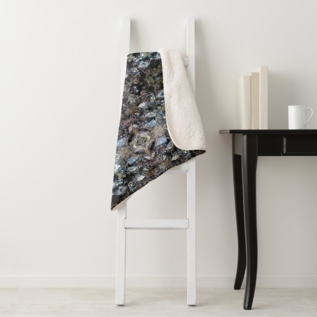 Fool's Gold Sherpa Blanket (In Situ)