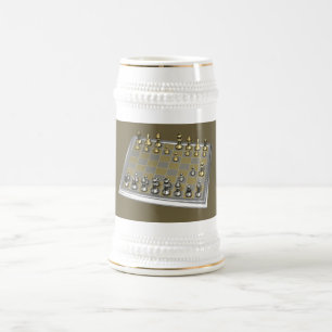 Fool's Mate Beer Stein