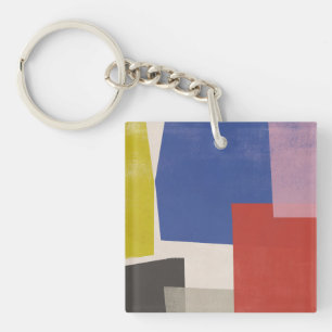 Foolscap - Modern Colorblocks Keychain