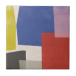 Foolscap - Modern Colorblocks Tile<br><div class="desc">Foolscap I by June Erica Vess. Features colorblocks arrranged in an abstract way. | 140993GG</div>
