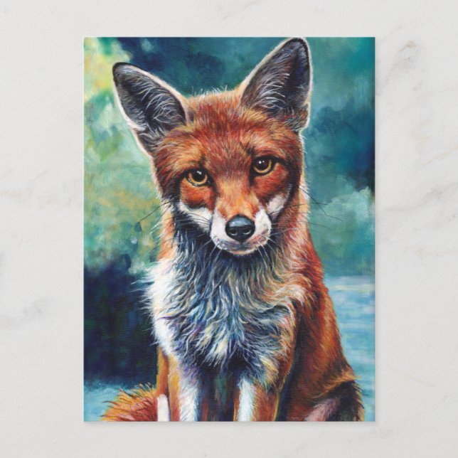Foooxy Fox Postcard (Front)
