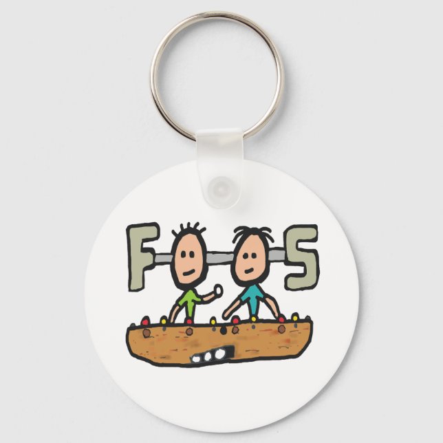 Foosball Keychain (Front)