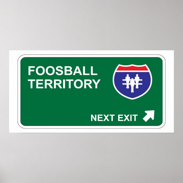 Foosball Next Exit Poster (Front)