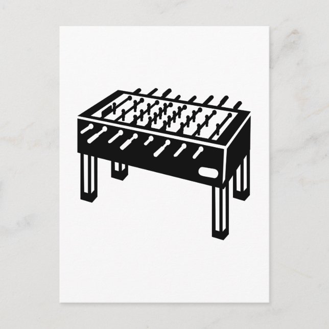 Foosball Postcard (Front)