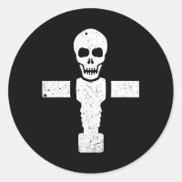 Foosball Skull Soccer Football Player Cool Sports