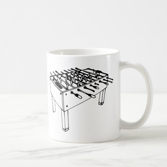 Foosball - Table soccer Coffee Mug (Right)