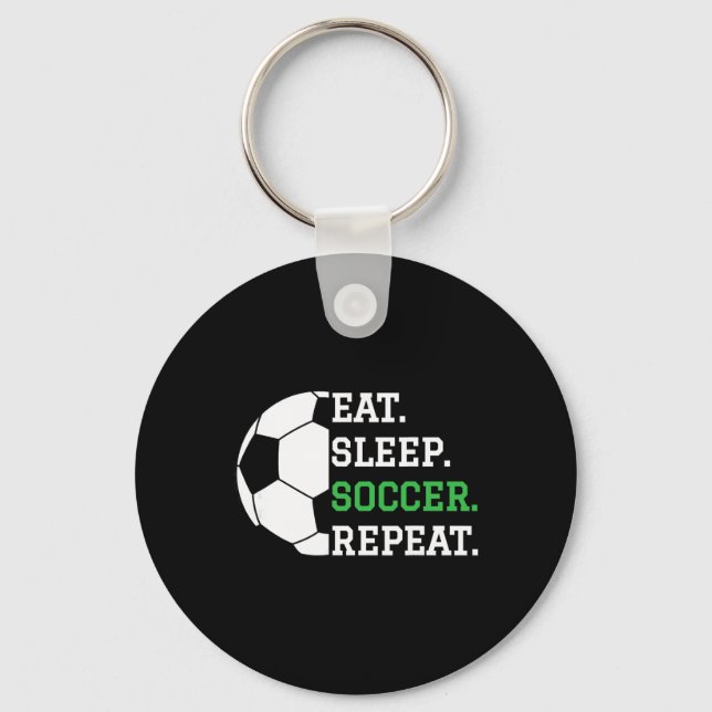 Foosll Starry Night Table Soccer Van Gogh Funny  Keychain (Front)