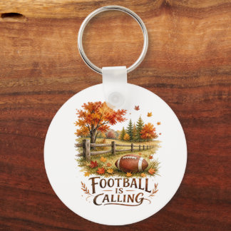 Foot Ball Calling  Keychain