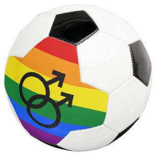 Foot Ballon de soccer Rainbow Pride