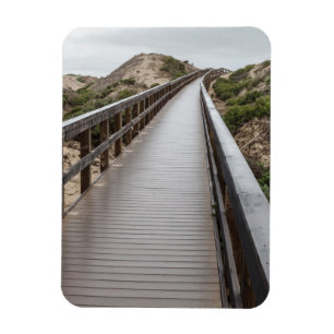 Foot Bridge at Oso Flaco Lake State Park Magnet