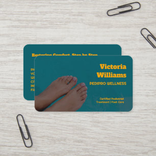 Foot Care Business Card