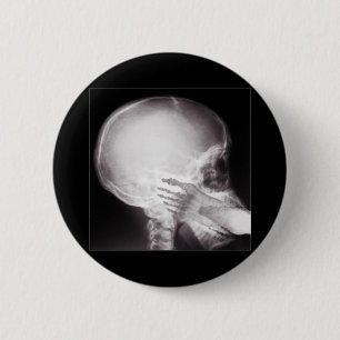 Foot in Mouth (Add your Text) 2 Inch Round Button