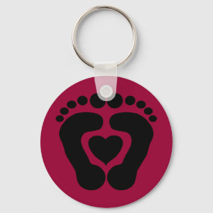 Foot Love Keychain