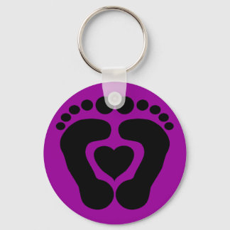 Foot Love Keychain