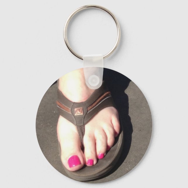 FOOT LOVE KEYCHAIN (Front)