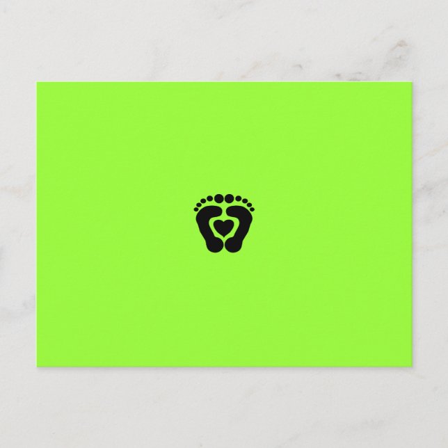 Foot Love Postcard (Front)