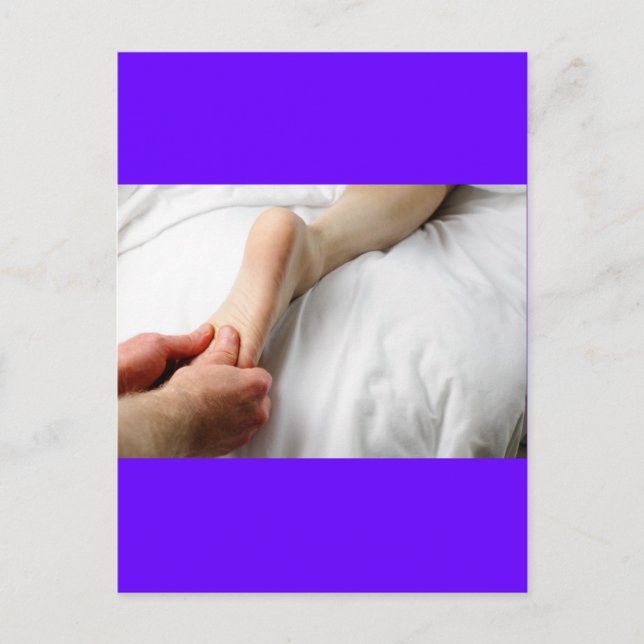 Foot Massage Postcard (Front)