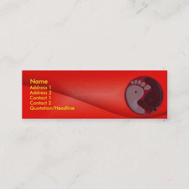 Foot Massage Profile Card (Front)