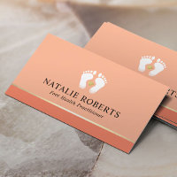 Foot Massage Therapist Podiatrist Peach Colour SPA