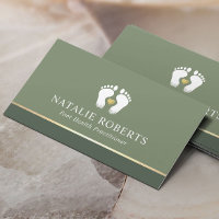 Foot Massage Therapist Podiatrist Sage Green SPA