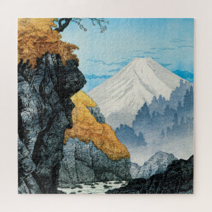 Foot of Mount Ashitaka (1932) by Hiroaki Takahashi Jigsaw Puzzle