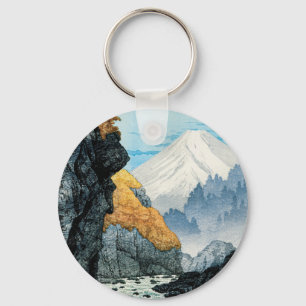 Foot of Mount Ashitaka (1932) by Hiroaki Takahashi Keychain