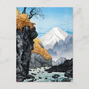 Foot of Mount Ashitaka by Takahashi, Japanese Art, Postcard