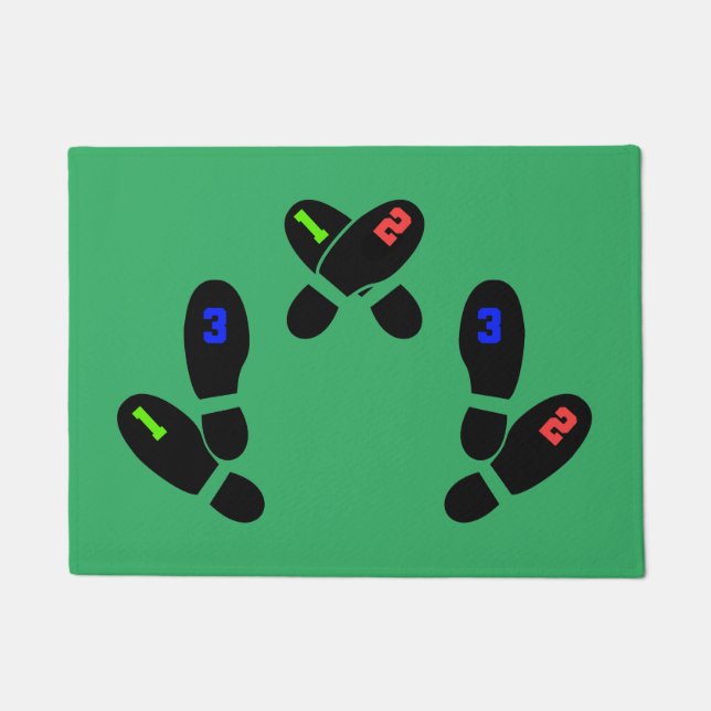 Foot Placement Mat (Youth Size) 18x24 (Front)