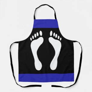 Foot Pride Flag (Footprint) Apron