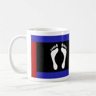 Foot Pride Flag (Footprint) Coffee Mug