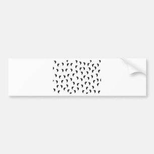 Foot Prints Bumper Sticker