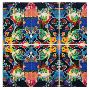 Foot Prints. Fabric