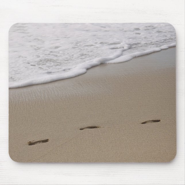 Foot Prints Mouse Pad (Front)
