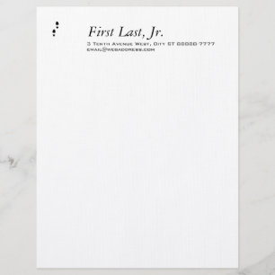 Foot Steps Letterhead