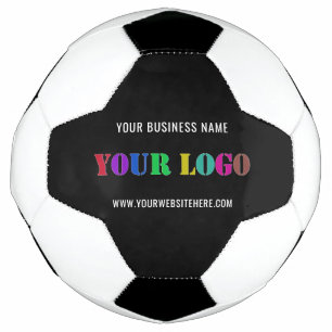 Foot Texte du logo de votre entreprise Ballon de footba