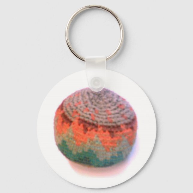 Footbag Hacky Sack Keychain (Front)