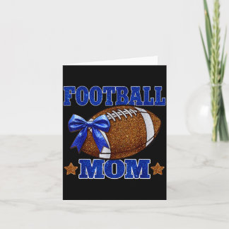 Footbal Mom Football Mama Game Day Football Season Card