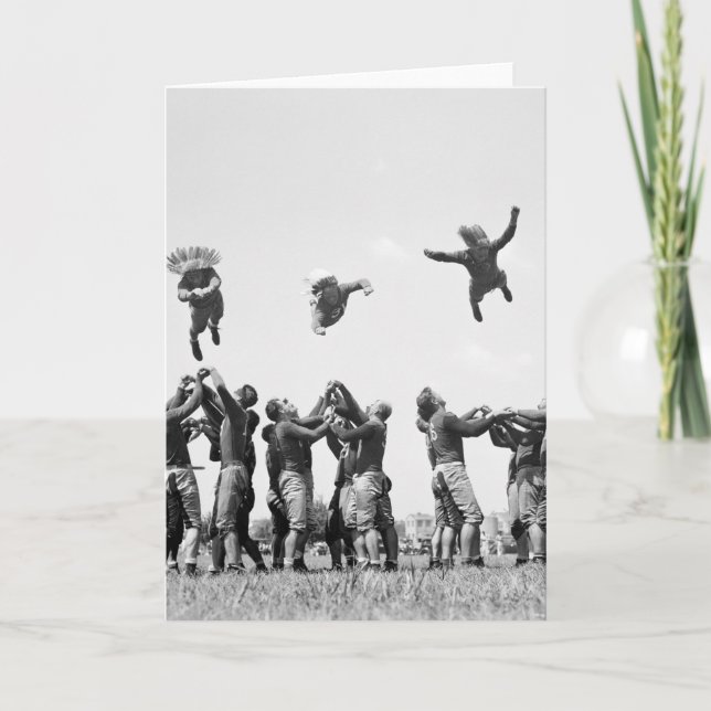 Football, 1930s card (Front)