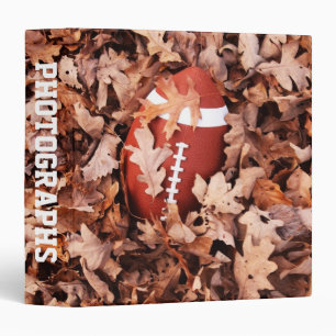 Football 1.5" Photo Album Binder