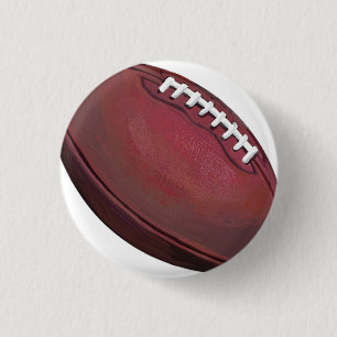 Football 1 Inch Round Button