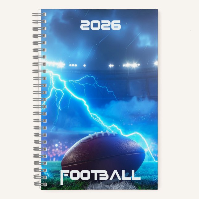 FOOTBALL 2026 NOTEBOOK (Front)