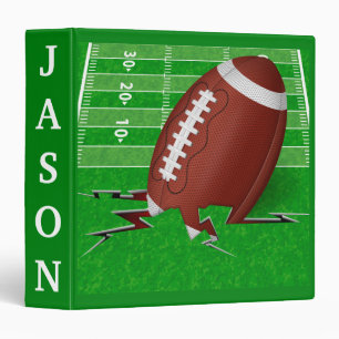 Football 3 Ring Binder
