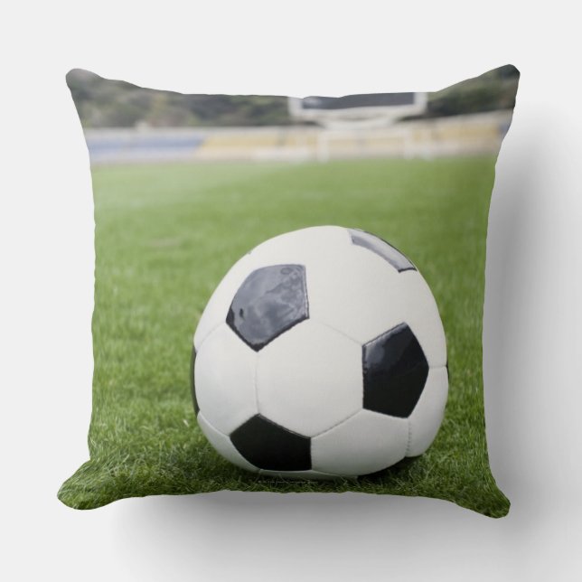 Football 4 throw pillow (Front)