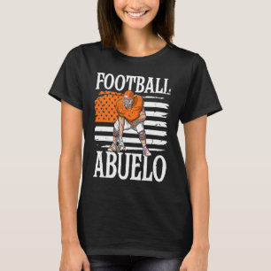 Football Abuelo Grandpa Grandfather T-Shirt