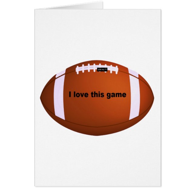 football américain (Devant)