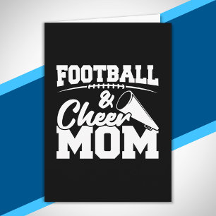 Football and Cheer Mom - High School Sports Card