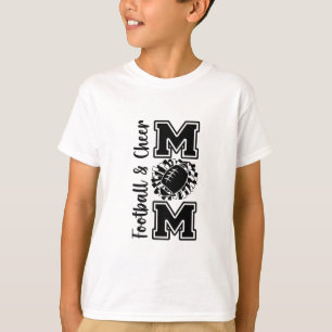Football and Cheer Mom T-Shirt