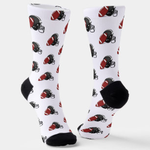 Football and Football Helmet Socks